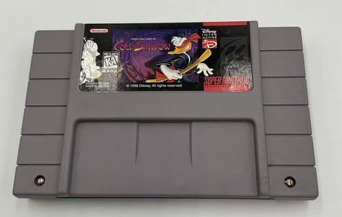 Super Nintendo Maui Mallard In Cold Shadow Game