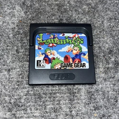 Lemmings (Sega Game Gear) Authentic Cartridge