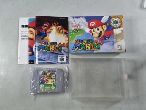 Super Mario 64 N64 Complete CIB All Inserts Manual Nintendo 64