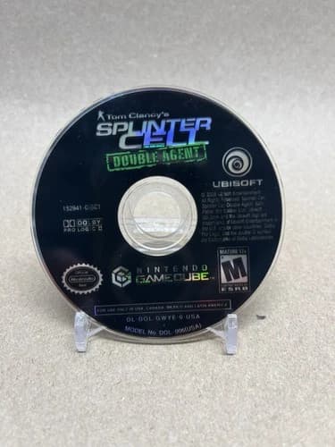 Tom Clancy's Splinter Cell: Double Agent (Nintendo GameCube 2006) Disc One ONLY