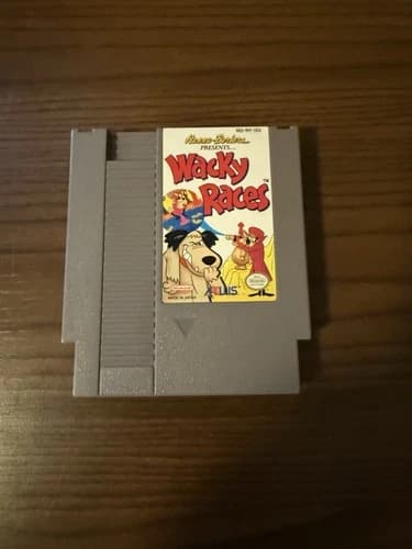 Nintendo NES Wacky Races Authentic and Tested Working