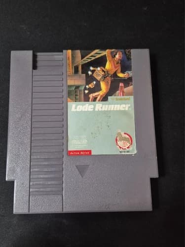 Lode Runner Nintendo Entertainment System NES Cartridge 1984