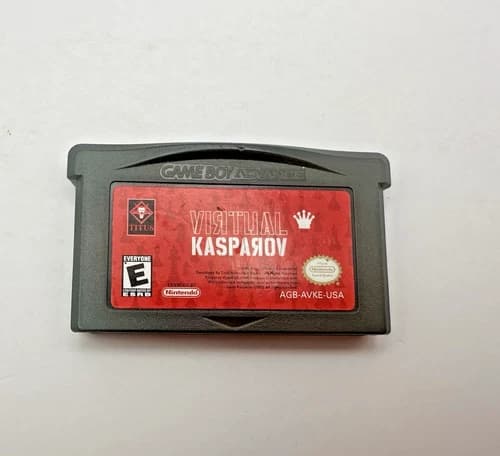 Virtual Kasparov Nintendo Gameboy Advance Game Cartridge VGC