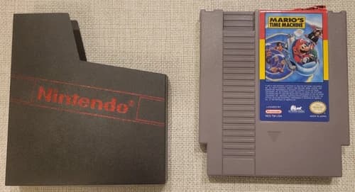 Mario's Time Machine for Nintendo NES (Nintendo Entertainment System, 1994)