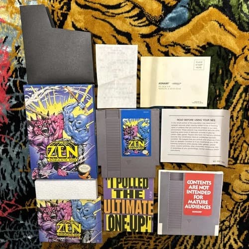 Zen: Intergalactic Ninja CIB Complete (Nintendo Entertainment System 1993) 19853