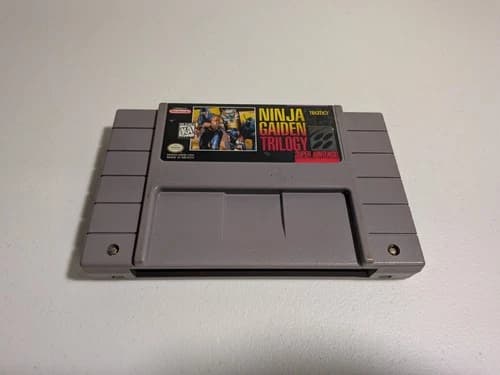 SNES Super Nintendo NInja Gaiden Trilogy Cartridge Only