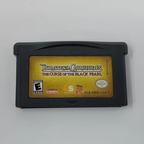 Pirates of the Caribbean The Curse of Black Pearl (GameBoy Advance GBA) TESTED