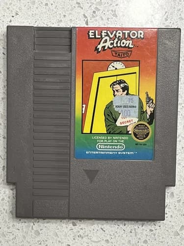 Elevator Action (Nintendo Entertainment System, 1987) NES Cartridge