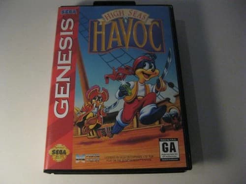 High Seas Havoc Sega Genesis complete