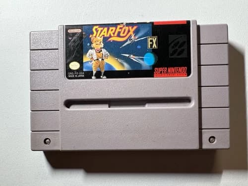 Star Fox (SNES) Authentic, Tested, Working!
