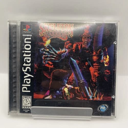 Skeleton Warriors - PS1 - CIB Complete w/ Reg Card - Tested - Ships Fast