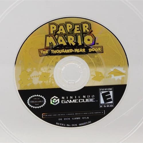 Paper Mario: The Thousand-Year Door - Nintendo GameCube Nintendo NTSC-U/C