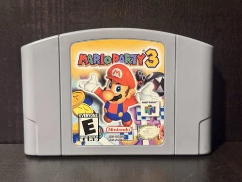 Mario Party 3 (Nintendo 64 N64, 2001) Cart Cartridge Only Authentic Tested