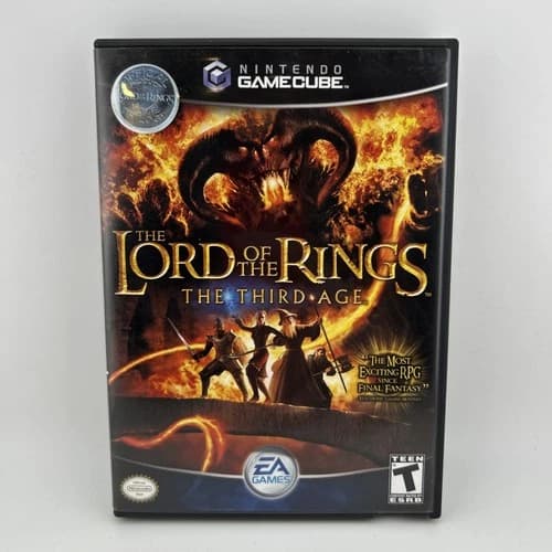 Lord Of The Rings: The Third Age (Nintendo GameCube, 2004) Complete CIB Tested