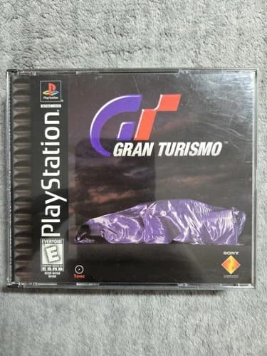 Gran Turismo PS1 Sony PlayStation 1 CIB Complete In Box Black Label Tested