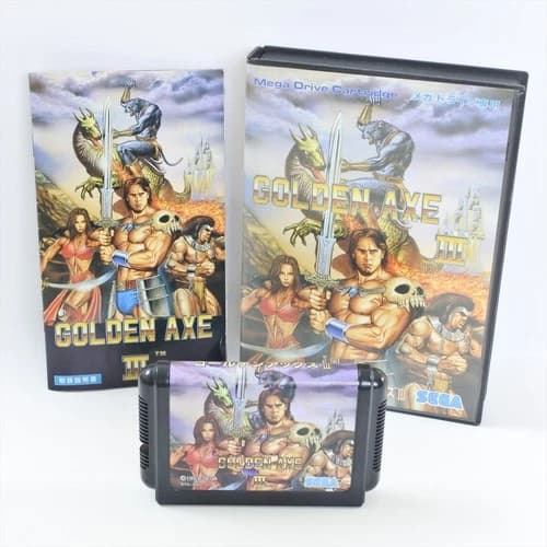 GOLDEN AXE III 3 Mega Drive Sega 2246 md