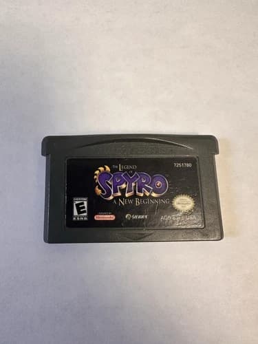 Legend of Spyro: A New Beginning (Nintendo Game Boy Advance, 2006) GBA