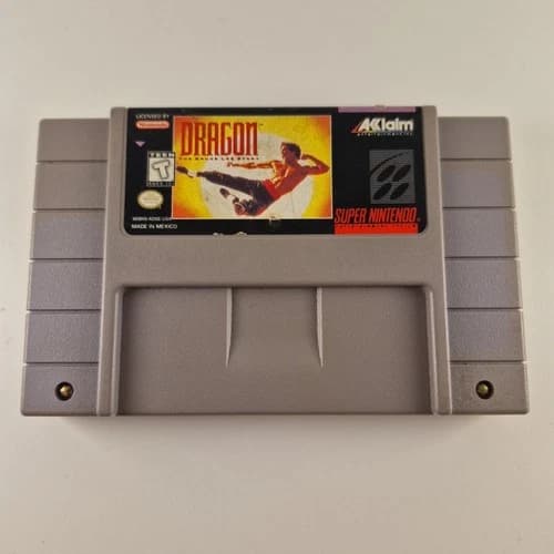 Dragon: The Bruce Lee Story (Super Nintendo Entertainment System, 1995) Tested
