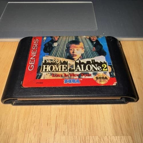 Home Alone 2: Lost in New York Sega Genesis 1993. Used. Cart Only. Free Shipping