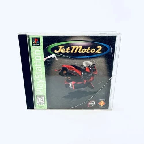 Jet Moto 2 (Sony PlayStation 1 PS1, 1998) Complete - SHIPS FREE!