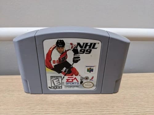 USED Nintendo 64 N64 NHL 99 Hockey Authentic Game Cartridge