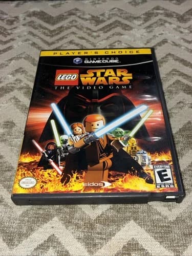 NINTENDO GAMECUBE LEGO STAR WARS THE VIDEO GAME COMPLETE w/ MANUAL