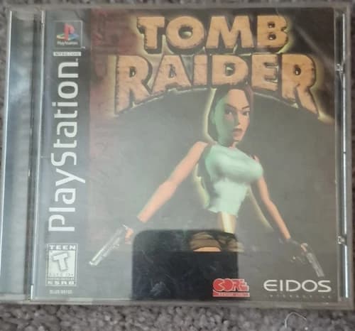 Eidos Tomb Raider Sony PlayStation 1 PS1 T-Teen Video Game (Tomb Raider Series)