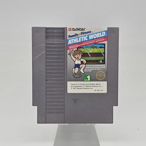 Athletic World (Nintendo Entertainment System, 1987) NES Cart Only Tested