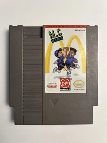 M.C. Kids Nintendo NES Authentic Cartridge TESTED