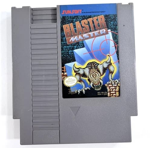 Blaster Master (Nintendo Entertainment System, 1988) Game Cartridge - Tested
