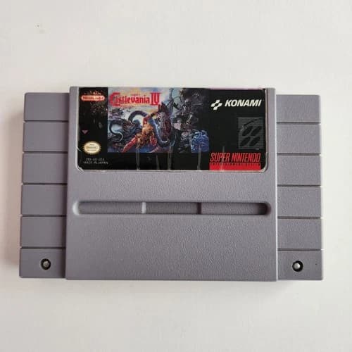 Super Castlevania IV -- SNES -- Video Game Cartridge