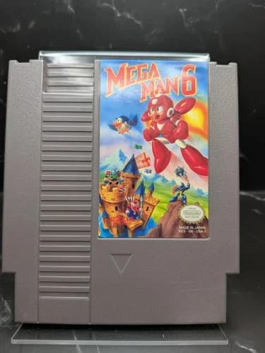 Mega Man 6 (Nintendo Entertainment System, 1994) Cartridge Only/Tested Good