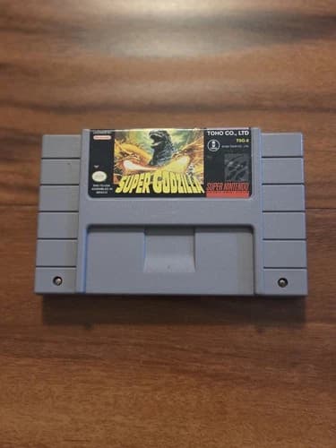 Super Godzilla Nintendo SNES Game Cartridge Only