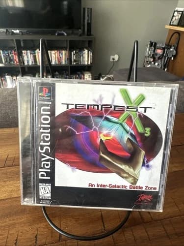 Tempest X3 An Inter-Galactic Battle Zone For PS1 (PlayStation 1) CIB Complete