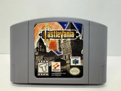 Castlevania (Nintendo 64, 1999) Authentic Cleaned Tested N64