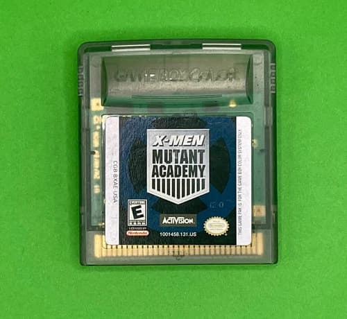 X-Men Mutant Academy Nintendo Gameboy Color - Cart Only - Tested - GB GBC