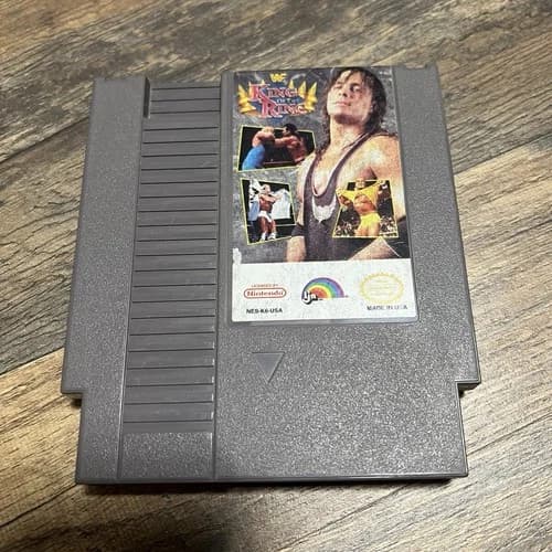 WWF King Of The Ring NES Nintendo Entertainment System 1993 Cart Only TESTED