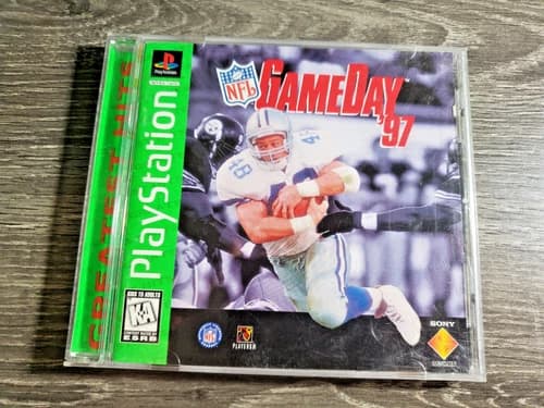 NFL GameDay '97 (PlayStation 1) PS1 Complete W/ Manual CIB Greatest Hits TESTED
