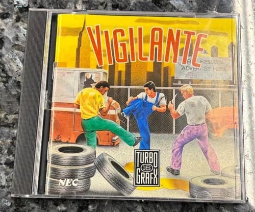 COMPLETE - TurboGrafX16 - Vigilante - ON SALE !!