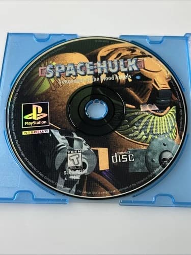 Space Hulk Vengeance of the Blood Angels PS1 Sony PlayStation 1 Disc Only