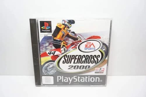 Supercross 2000 - PlayStation (with Dual Guncons)