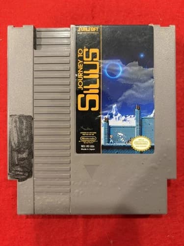 Journey to Silius (Nintendo NES, 1990 Sunsoft) Cartridge Only TESTED