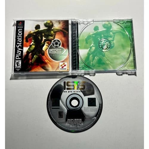 ISS Pro Evolution Soccer (PS1 PlayStation 1)works Complete CIB w/ reg🔥Nice!