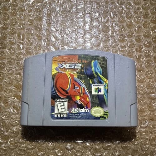 Extreme-G 2 (Nintendo 64, 1998) N64 XG2 Authentic Cartridge Tested & Working
