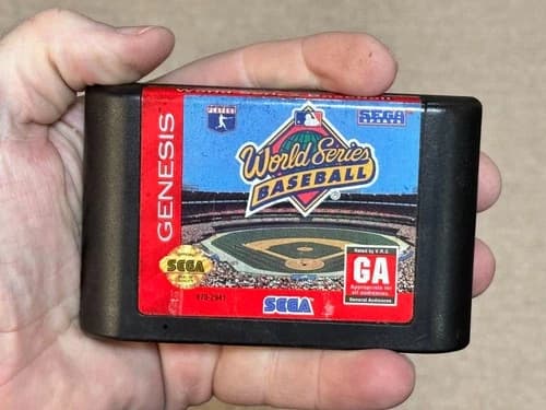 World Series Baseball - Authentic (Sega Genesis) Game Cartridge - Tested