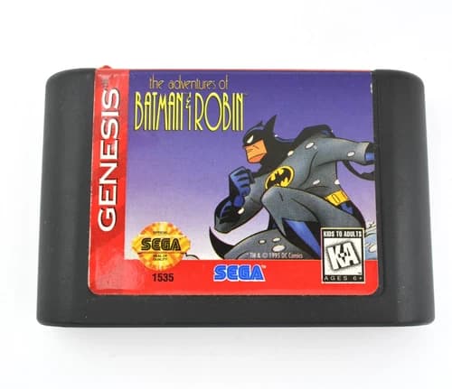 The Adventures of Batman & Robin - Sega Genesis - 1995- Cleaned & Tested