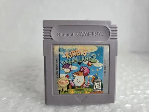 Kirby's Dream Land 2 Nintendo Game Boy 1995 Cartridge Tested Cleaned New Battery