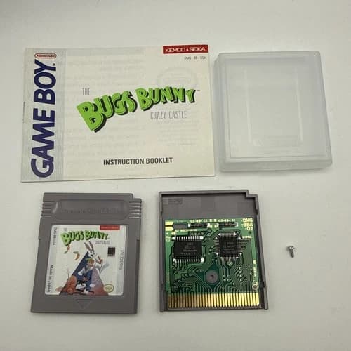 ✅ Nintendo Game Boy The Bugs Bunny Crazy Castle Game Tested & Cleaned