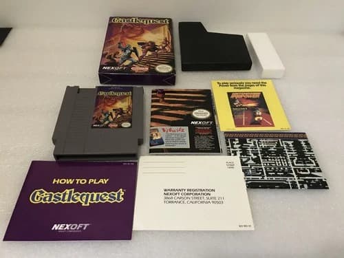 Castlequest (Nintendo Entertainment System, 1989) CIB