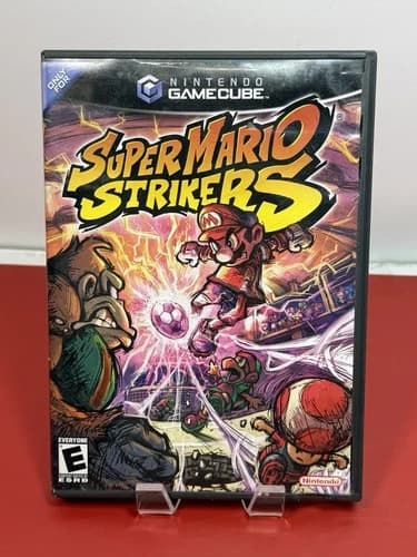 Super Mario Strikers (Nintendo GameCube) CIB Complete Tested Works